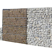 Galvanized and PVC Coated Welded Gabion Boxs for garden flower planting
